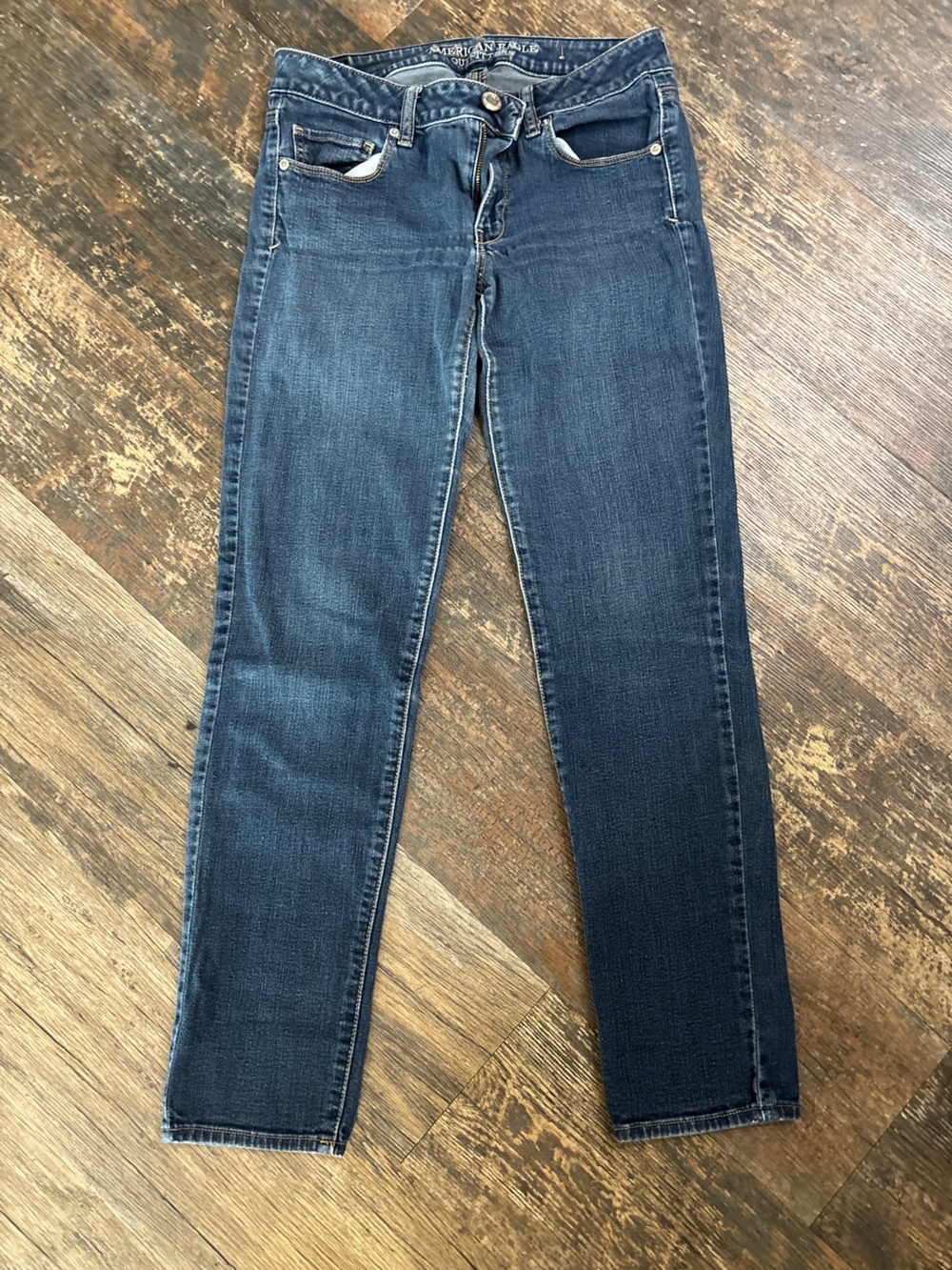 American Eagle Outfitters Dark Indigo Skinny Jeans